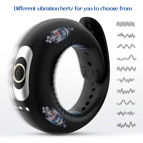 Variable Speed Vibrating Cock Ring - Image 4